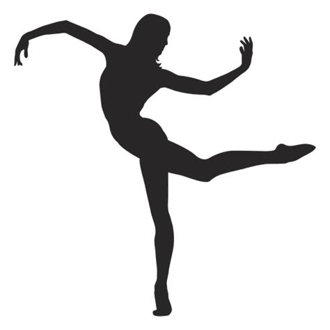 Ballet Dancer Posing Transparent Png And Svg Vector File