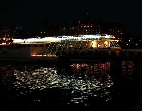 Victoria Bc Undersea Gardens At Night