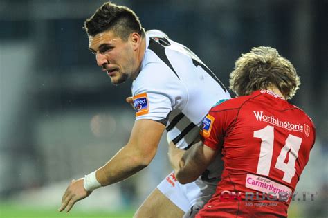 Rugby - Infermeria Zebre, lo stop per Venditti è di 90 giorni