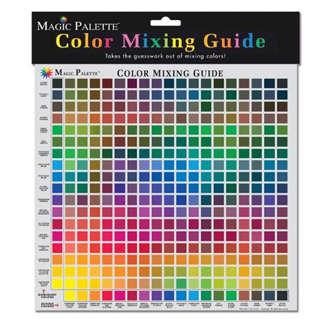 Magic Palette Studio Color Mixing Guide Jerrys Artarama
