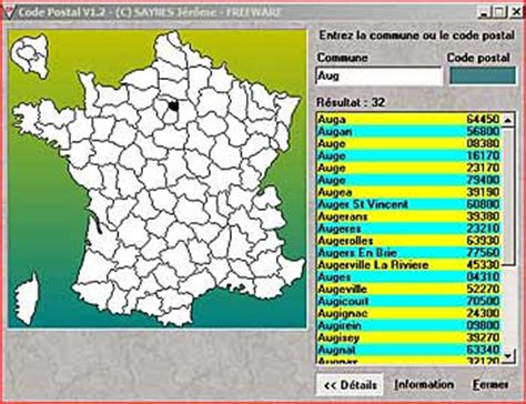 Postal codes database provides free reference for zip codes and postal codes of all countries and cities in the world. Carte De France Et Code Postal | My blog
