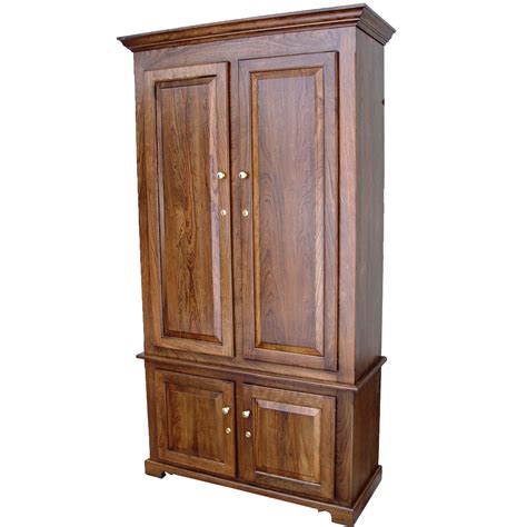 Rest assured your investments are well protected in a handsome wood gun cabinet or deluxe gun safe from orvis. Amish Woodworking 50511B Portofino II 10 Gun Cabinet ...