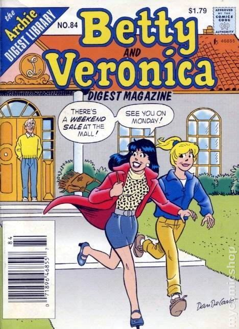 betty and veronica digest 1980 comic books archie comic books