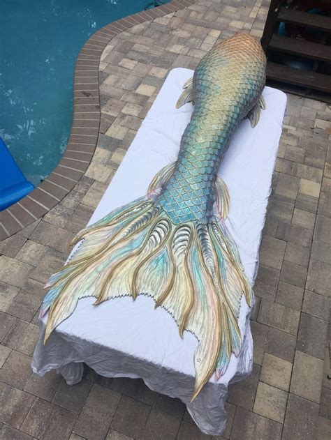 Golden Mermaid Tail