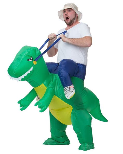Riding Dinosaur Costume Larrys Life