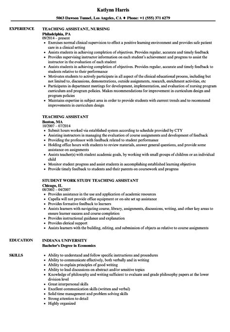 This teacher resume example, along with the resume.io builder tool and sample sentences for teacher resumes are here to ensure you can craft the perfect key to a great educational position. Resume Templates: Resume For Teachers Assistant