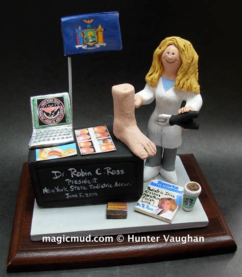 Whether your grad is a future surgeon or dermatologist, give them one of our thoughtful graduation gifts for doctors that they will. Personalized Figurine for a Female Podiatrist where else ...