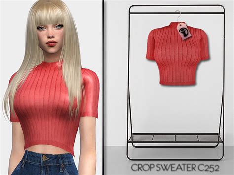 The Sims Resource Crop Sweater C252