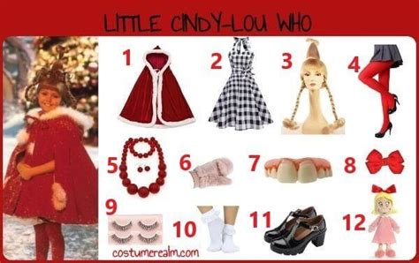 Cindy Lou Who Costume 🎀 Halloween Guide Costume Realm