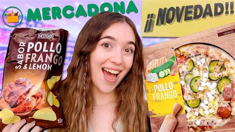 PROBANDO LAS NOVEDADES DE MERCADONA Atrapatusueño YouTube