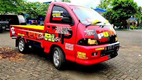 Espass Full Stiker Mboiss Queen Special Pick Up Modifikasi Youtube