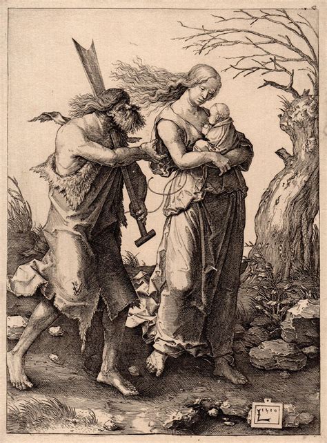 Sold Price Lucas Van Leyden Adam And Eve After The Expulsion Engraving