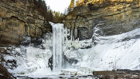 Why You Need To Visit Taughannock Falls In The Winter