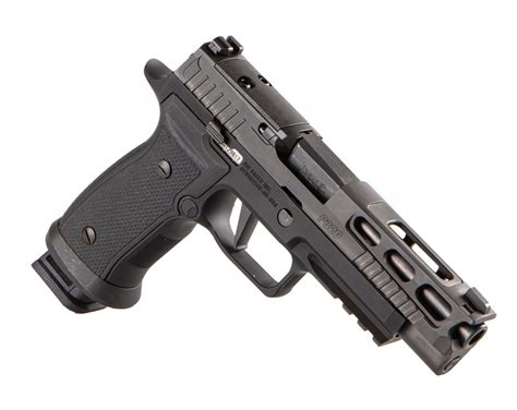 The Sig P320 Axg Pro—a Full Size Metal Frame Version Of The P320 Pistol