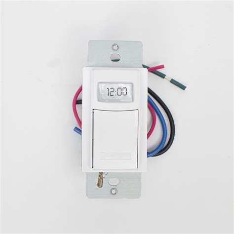 Intermatic St01 Self Adjusting Wall Switch Timer White New Free