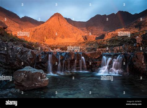 The Famous And Beautiful Fairy Pools In Glen Brittle Scotland With