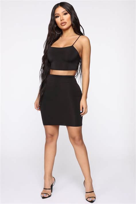 See It In Your Eyes Set Black Fashion Fashion Nova Outfits