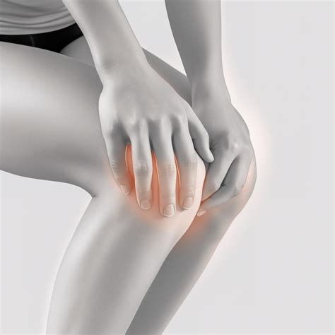 Premium Ai Image Severely Painful Knee