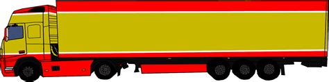 Semi Truck Clip Art Truck Png Download Full Size Clipart 365370