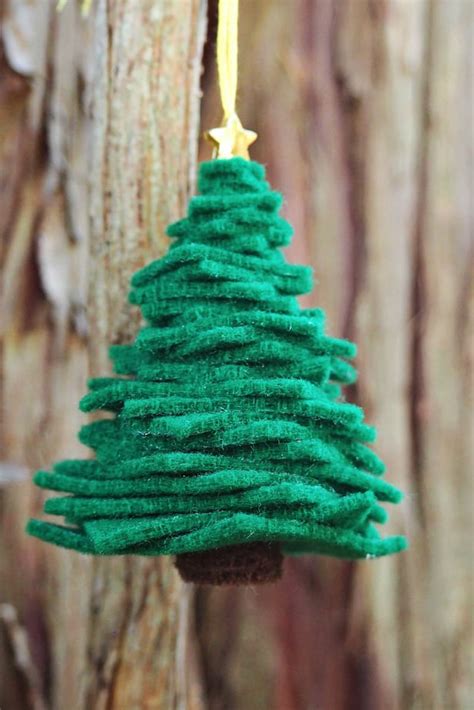 Easy Diy Felt Christmas Tree Ornament