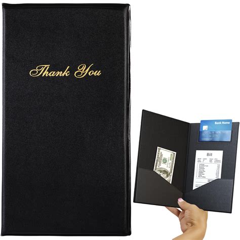 Buy Restaurant Check Presenters Guest Check Card Holder With Gold