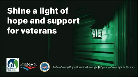 Operation Green Light For Veterans Desoto County Ms Official Website
