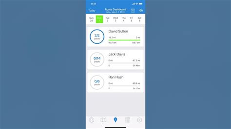 Make Quick Adjustments To A Pool Service Route App Skimmer Youtube