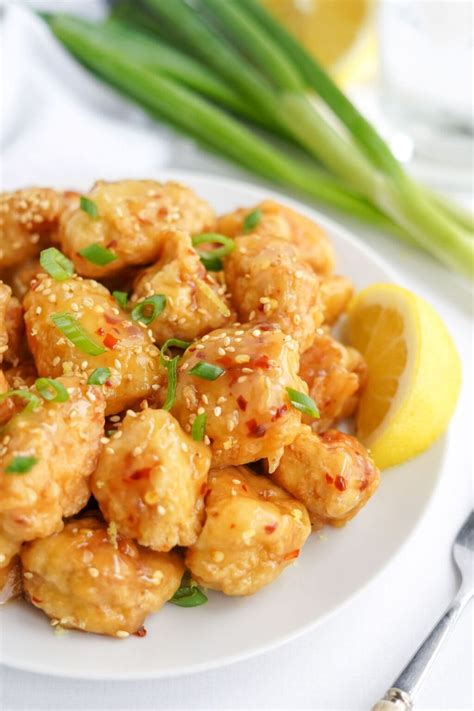 Chinese Lemon Chicken Crispy Sweet And Tangy