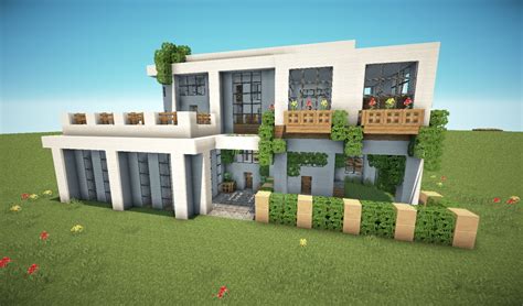 Normally when modern houses are built in minecraft surrounding areas are changed or entirely recreated to fit the house. Modern House Pack 5 Houses Minecraft Project