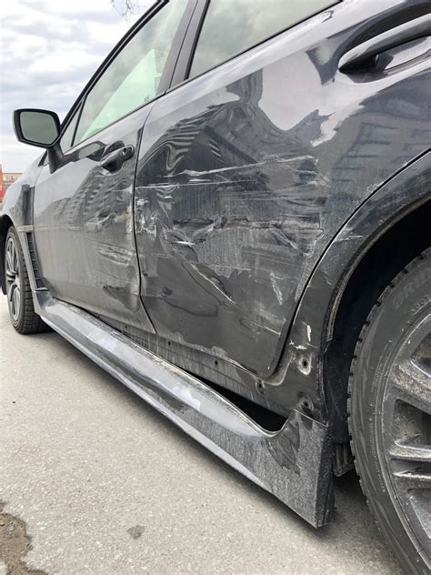 My 2018 Wrx Got Sideswiped By A 2011 Cr V Yesterday Rwrx