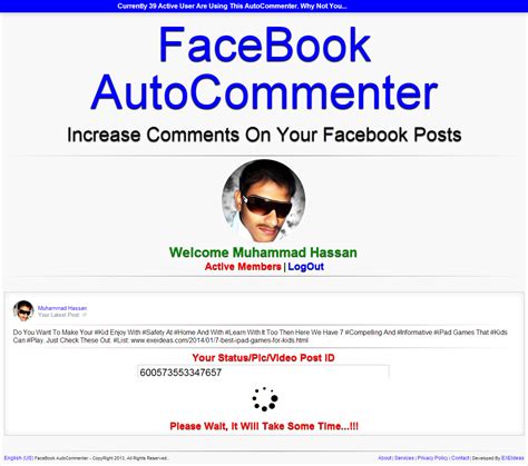 Increase Random Comments On Your Facebook Profile Exeideas Lets