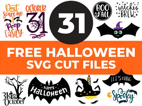 31 Free Halloween SVG Files – Designs By Winther