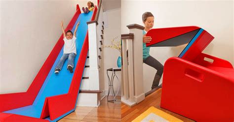 Sliderider Turns Your Stairs Into A Slide Indoor Slides Indoor Slide