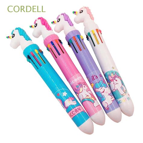 Cordell Chunky Unicorn Lovely Writing Supplies Ballpoint Pens Office
