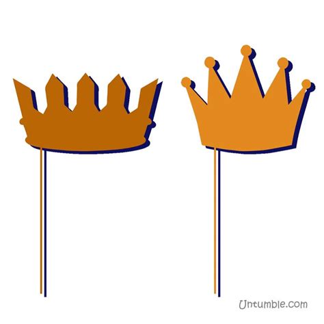 Crowns Photo Booth Prop