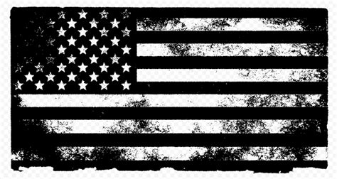 Black Grunge American Usa Flag Citypng