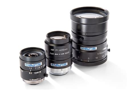 1 Format Lenses Navitar Machine Vision Lenses Navitar