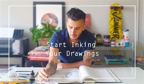 Start Inking Your Drawings Inking Basics Thomas Pitilli Skillshare