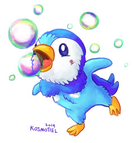 Piplup Used Bubble By Kosmotiel On Deviantart