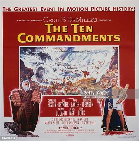 the ten commandments 1956 photos and premium high res pictures getty images