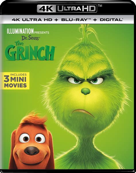 Seuss' the grinch is good story that children of all ages can enjoy. Dr. Seuss' The Grinch (2018) 4K Ultra HD