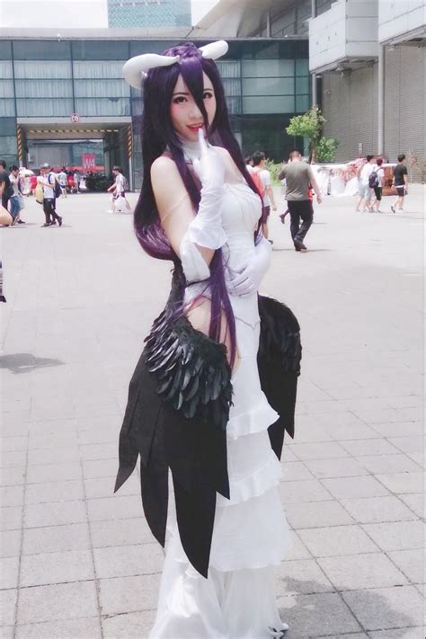Albedo Wing Cosplay Anime Overlord Costume Women Overlord Albedo
