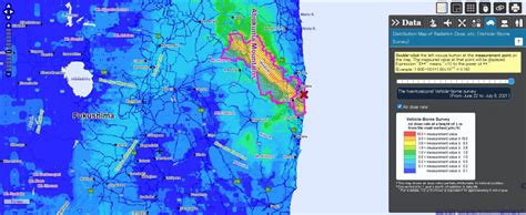 Fukushima Radiation Maps