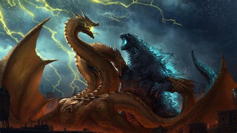 In a time when monsters walk the earth, humanity's fight for its future sets godzilla and. 1280x720 Godzilla vs King Ghidorah King of the Monsters ...