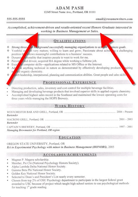 A resume objective or career objective is a brief statement that focused to clearly describe your career direction while simultaneously presenting you as someone who fits what the company is. Resume Objective Example: How to Write a Resume Objective