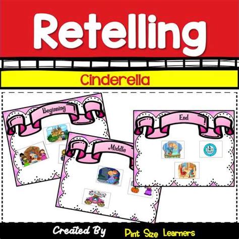 Cinderella Sequencing Retelling Characters Setting Tpt