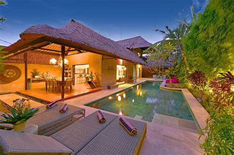 4 Bedroom Luxury Bali Villa Sleeps 8 9 Salt Water Pool Central