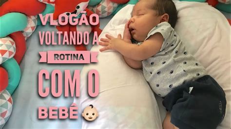 VlogÃo Voltando A Rotina Com O BebÊ Chegou Meu Novo Ajudante Por