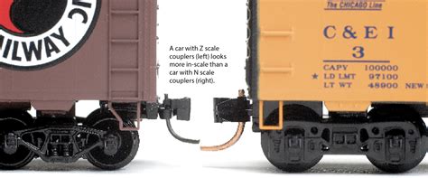 How To Use Z Scale Couplers To Make N Scale Equipment More Realistic