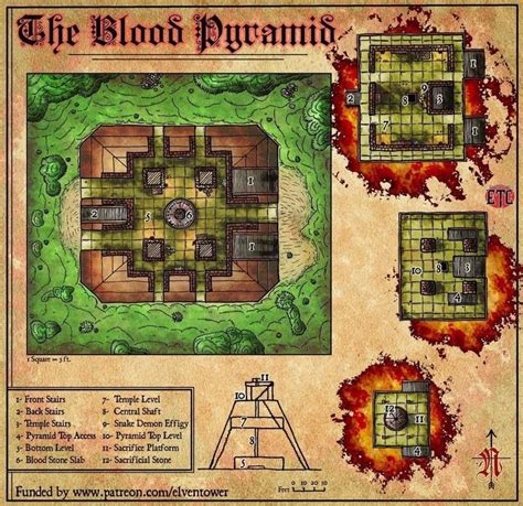 Pin By Will Moss On Maps Fantasy Map Pyramids Tabletop Rpg Maps